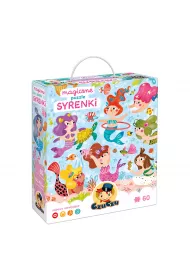 Magiczne puzzle 60 el. CzuCzu. Syrenki Bright Junior Media