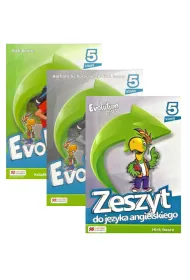 Evolution Plus. Ksi��ka ucznia, zeszyt i zeszyt �wicze� do j�zyka angielskiego dla klasy 5 szko�y podstawowej