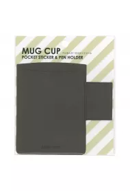 Nakabayashi Uchwyt na d�ugopisy Mug Cup L czarny