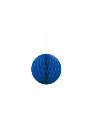 PartyDeco Kula bibu�owa niebieski 10cm