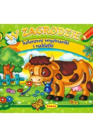 W ZAGRODZIE kolorowe wycinanki i naklejki