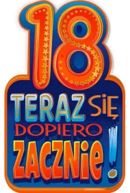 AbCard Kartka okoliczno�ciowa Urodziny 18