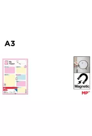 Mp Main Paper Planer magnetyczny A3 osobisty miesi�czny