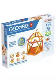 Klocki magnetyczne Geomag Eco Color 42 elem.
