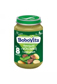 BoboVita Ziemniaczki z woowin i szpinakiem po 8 miesicu 190 g