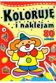 Koloruj� i naklejam 2 (80 naklejek)