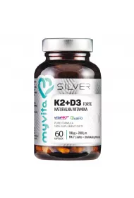 Myvita Silver Witamina K2+D3 Forte Suplement diety 60 kaps.