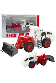 Koparka spychacz ruchoma metalowa �y�ka �wiat�a... LeanToys