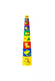 Piramidka 3 elementy Wader POLESIE 52582