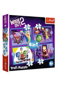 Puzzle 4w1 - W g�owie si� nie mie�ci 2 (35+48+54+70 el.) Trefl