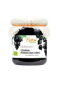 Batom Czarna porzeczka 100 % bez dodatku cukru 260 g Bio