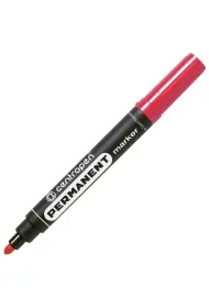 Centropen Marker permanentny okr.-ko�c. 8566 2,5mm czerwony