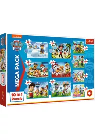 Puzzle 10w1. Niezawodna druyna Psiego Patrolu Trefl