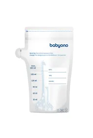 Babyono Woreczki do przechowywania pokarmu 30 x 180 ml 30 szt.