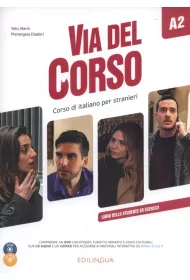 Via del Corso A2 podr�cznik + 2CD + DVD EDILINGUA