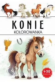 Konie. Kolorowanka