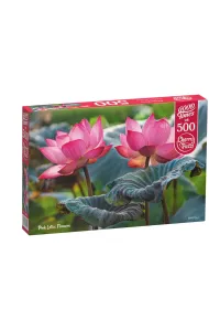 Puzzle 500 el. Pink Lotus Flowers CherryPazzi