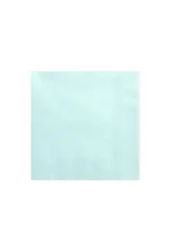 PartyDeco Serwetki tr�jwarstwowe turkusowe 33x33 cm