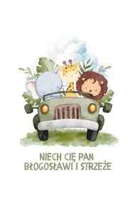 Karnet - Niech ci� b�ogos�awi - zwierz�tka