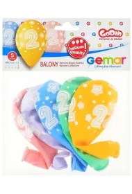 Godan Balony Premium Hel z nadr. 2, 13" op. 5szt.
