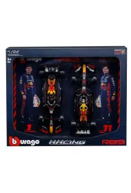 Bburago Model 1:24 Red Bull RB19 Verstappen Perez zestaw bolid�w F1 18-28061
