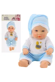 Lalka bobas w niebieskiej pi�amce LeanToys