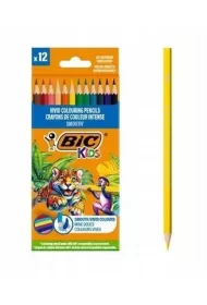 Bic Kredki drewniane Kids Smooth ECO 12 szt