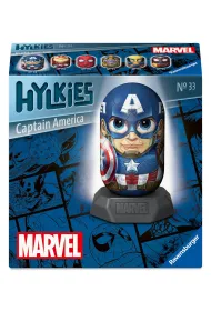 Puzzle 54 el. 3D Hylkies: Captain America Ravensburger