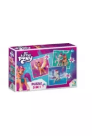 Puzzle 3w1 (25+36+54 el.) My Little Pony Dodo