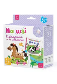 Na wsi. Ksi��eczka i cztery uk�adanki. Puzzle dla malucha