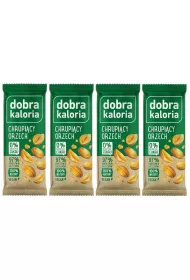 Dobra Kaloria Baton owocowy chrupi�cy orzech Zestaw 4 x 35 g