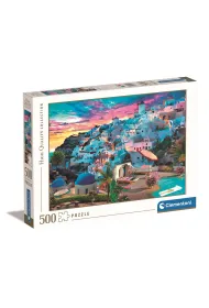 Puzzle 500 el. HQ Greece View Clementoni
