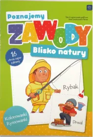 Kolorowanka B5/16 Poznajemy zawody. Blisko natury