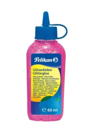 Pelikan Klej z brokatem r�owy 60 ml