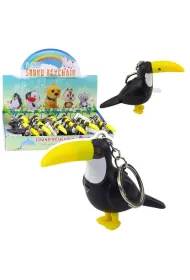 LeanToys Brelok do kluczy tukan led