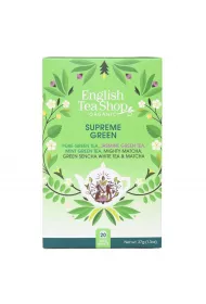 English Tea Shop Herbata mix smakw, Supreme Green 20 x 1,85 g Bio