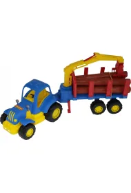 Polesie 44815 Traktor do przewozu d�u�ycy w siatce mix