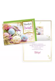 Kukartka Karnet B6 z kopert� Wielkanoc PASSION CARDS PP-2253