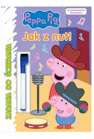 Jak z nut. �winka Peppa. Zadania do �cierania