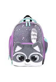 St. Majewski Plecak szkolny Premium 15 cali Racoon