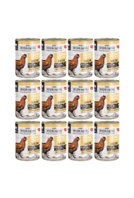 Wiejska Zagroda Mokra karma dla kota monoproteinowa z kurczakiem zestaw 12 x 400 g
