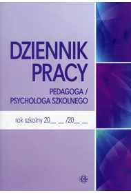 Dziennik pracy pedagoga / psychologa szkolnego