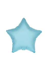 Balon foliowy Gwiazda niebieska 45cm