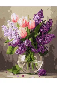 Ideyka Malowanie po numerach - Taniec p�atk�w 40x50cm