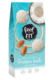 Feel Fit Kulki proteinowe z migdaami bez cukru 63 g