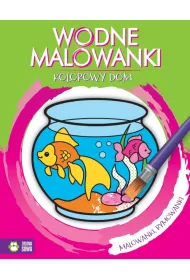 Kolorowy dom. Wodne malowanki