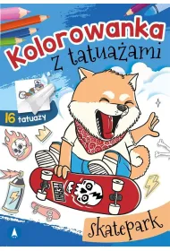 Kolorowanka z tatua�ami. Skatepark