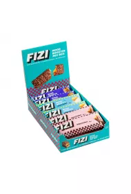 Fizi Batony wegaskie bez glutenu, bez cukru Mood booster zgrzewka mix 3 smaki 12 x 40 g
