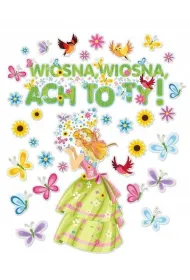 LearnHow Dekoracje okienne - Pani Wiosna 32el