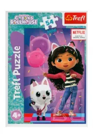 Puzzle mini 54 el. Z Gabby zawsze jest weso�o 3 Trefl